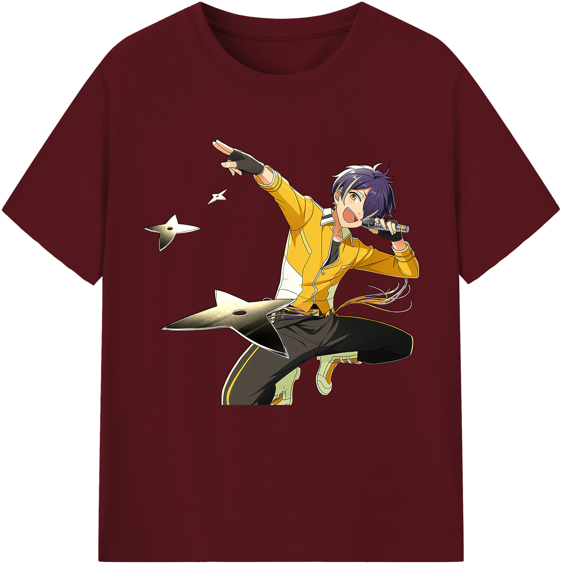 （画像用） あんさんぶるスターズ! Ensemble Stars 綿100％半袖Tシャツ（フロントプリント）